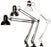 Cre8tion Table (Desk) Lamp (Cone Shape), Black (Pk: 16 pcs/case)