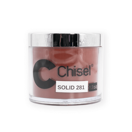 Chisel 2in1 Acrylic/Dipping Powder, Solid 281, 12oz (Pk: 60 pcs/case)