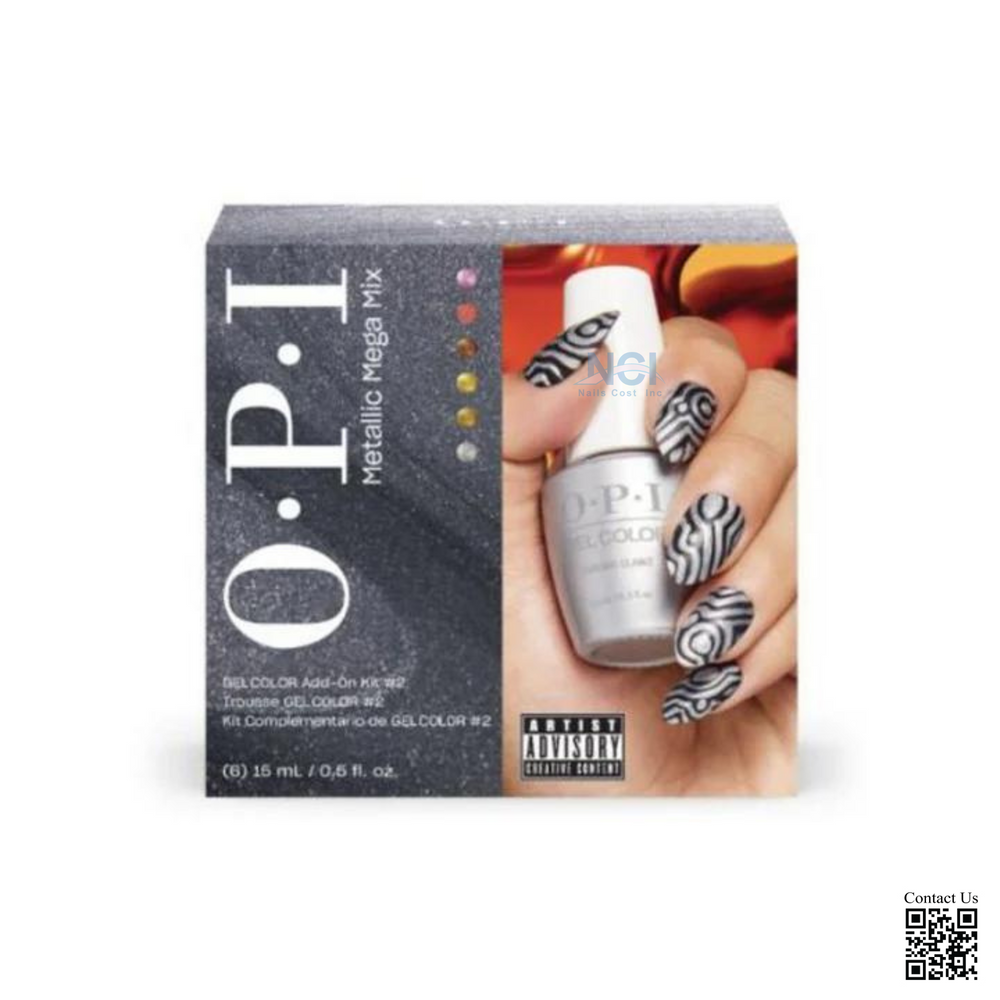 OPI Fall 24 Metallic Mega Mix Collection Add-On-Kit 2