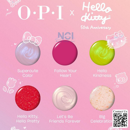 OPI Hello Kitty, Limited Summer Collection Gel 000