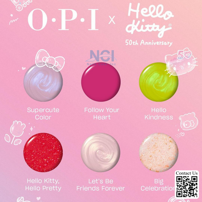 OPI Gel, Hello Kitty, Limited Summer Collection 000