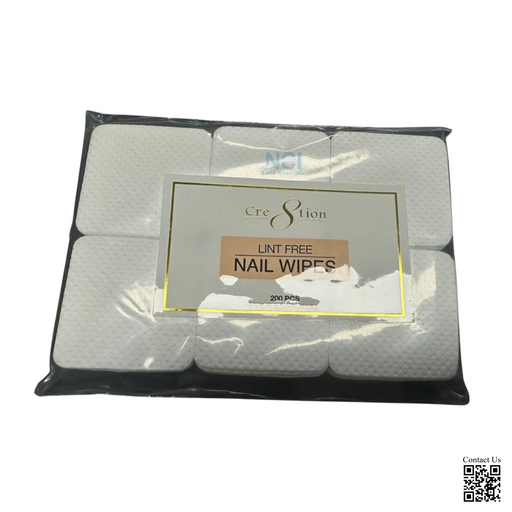 Lint Free Nail Wipes 5 x 5cm 200 pcs/bag