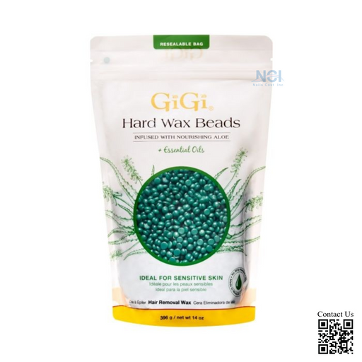 Gigi Hard Wax Beads Infused with Nourishing Aloe 14oz (PK: 24 pcs./case)