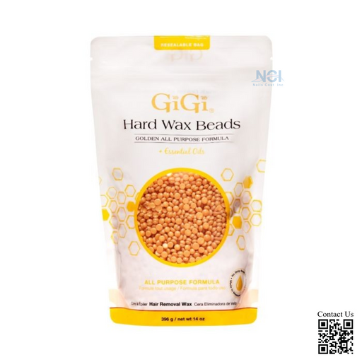 Gigi Hard Wax Beads Golden All Purpose Formula 14oz (PK: 24 pcs./case)