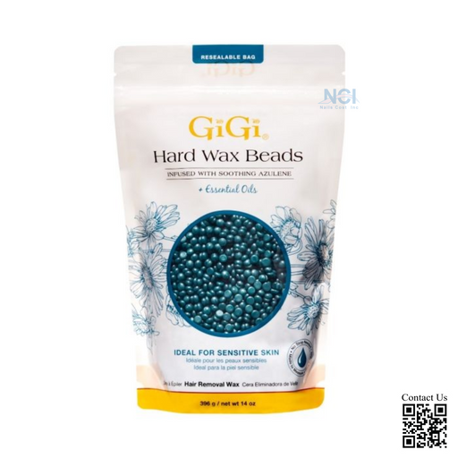 Gigi Hard Wax Beads Infused with Soothing Azulene 14oz (PK: 24 pcs./case)