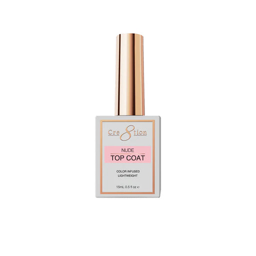 Cre8tion Nude Top Coat, 0.5oz (Pk: 192 pcs/case)