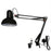 Cre8tion Table (Desk) Lamp (Cone Shape), Black (Pk: 16 pcs/case)