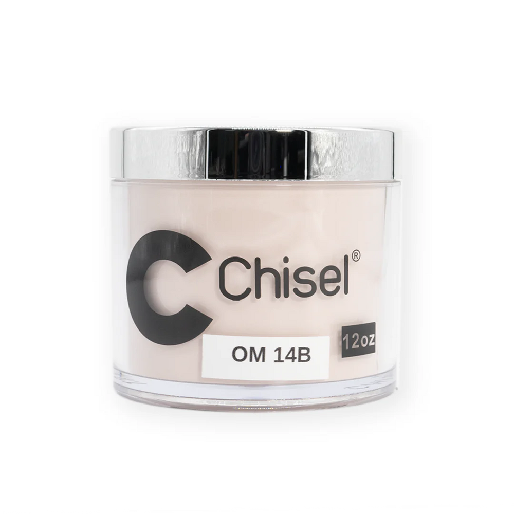 Chisel 2in1 Acrylic/Dipping Powder, OM 14B, 12oz (Pk: 60 pcs/case)