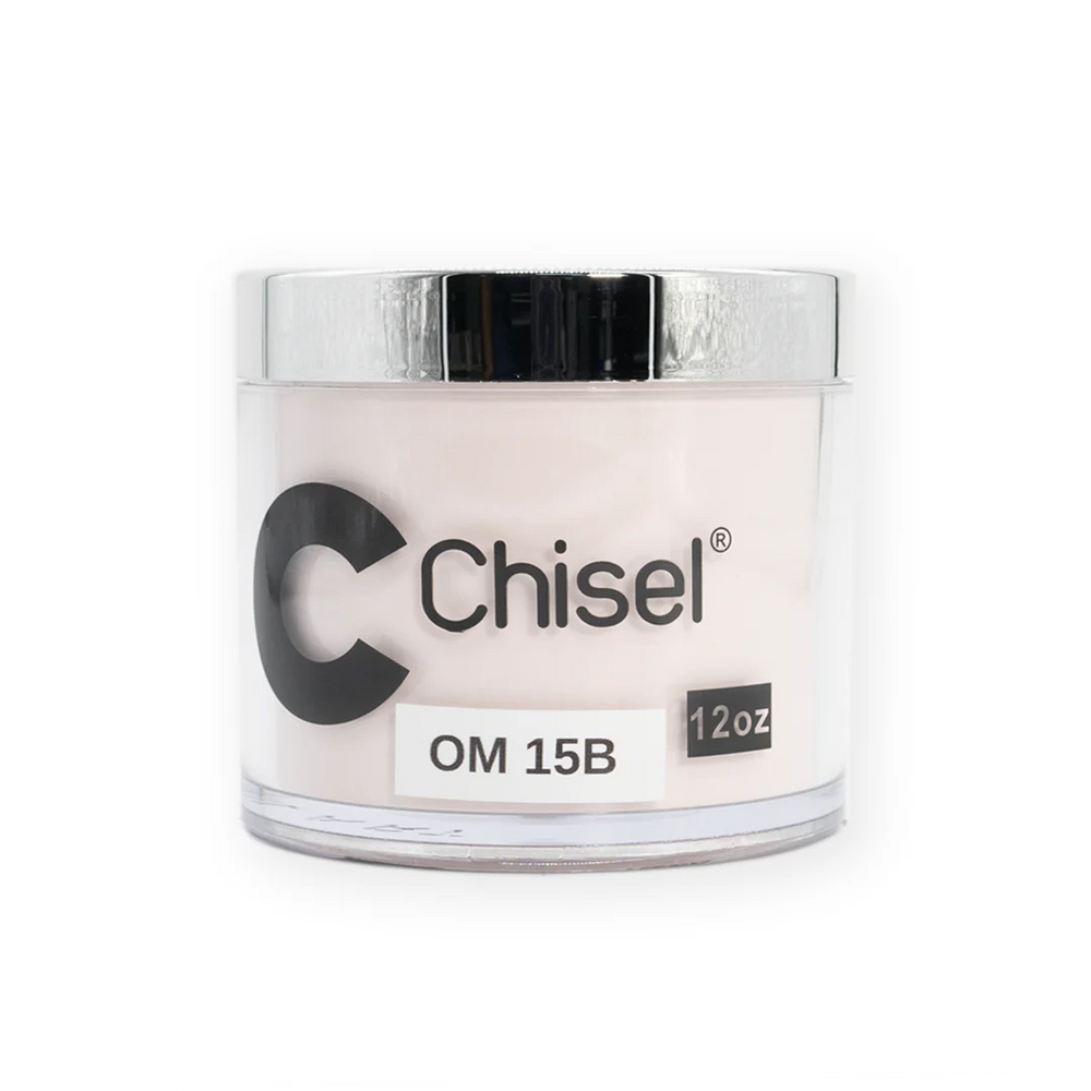 Chisel 2in1 Acrylic/Dipping Powder, OM 15B, 12oz (Pk: 60 pcs/case)