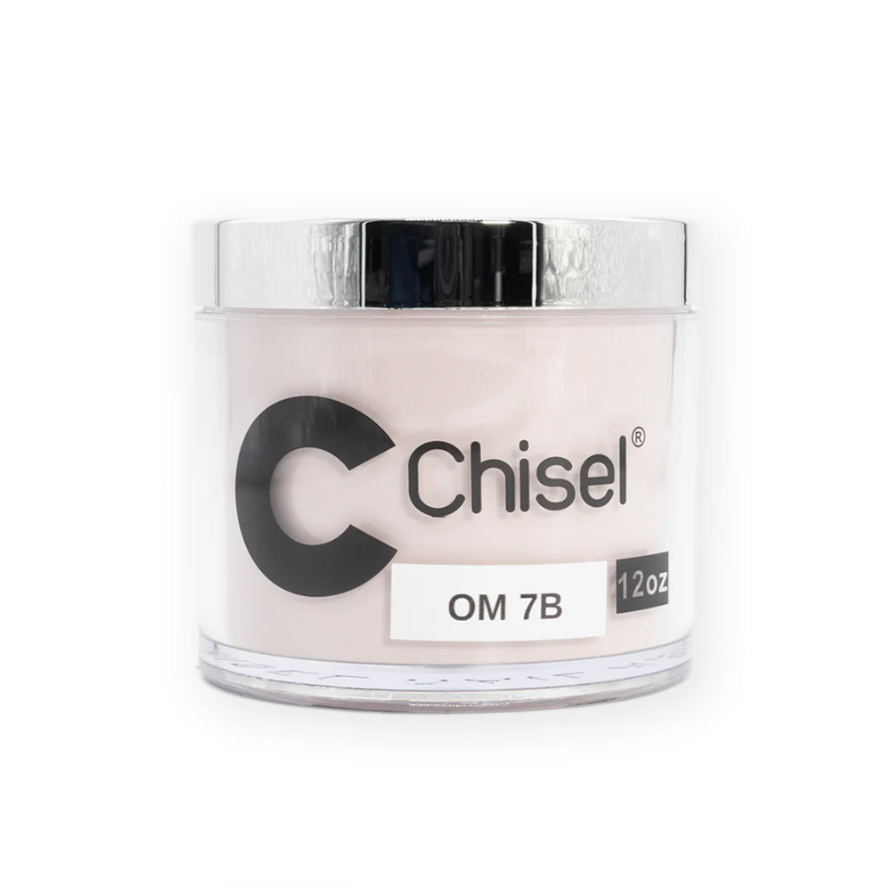 Chisel 2in1 Acrylic/Dipping Powder, OM 7B, 12oz (Pk: 60 pcs/case)