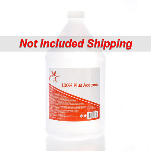 CnC Acetone 100% Plus, 1Gal (Packing: 4pcs/case) OK0109MD