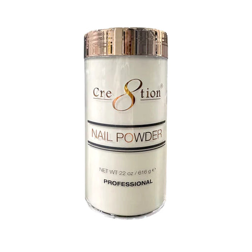 Cre8tion Acrylic Powder (NEW), Crystal Clear, 22oz, 01123