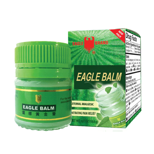 Eagle Brand GREEN Medicated Oil 24ml, 0.8oz (XANH) (PK: 12 pcs/box,12 boxes/case)