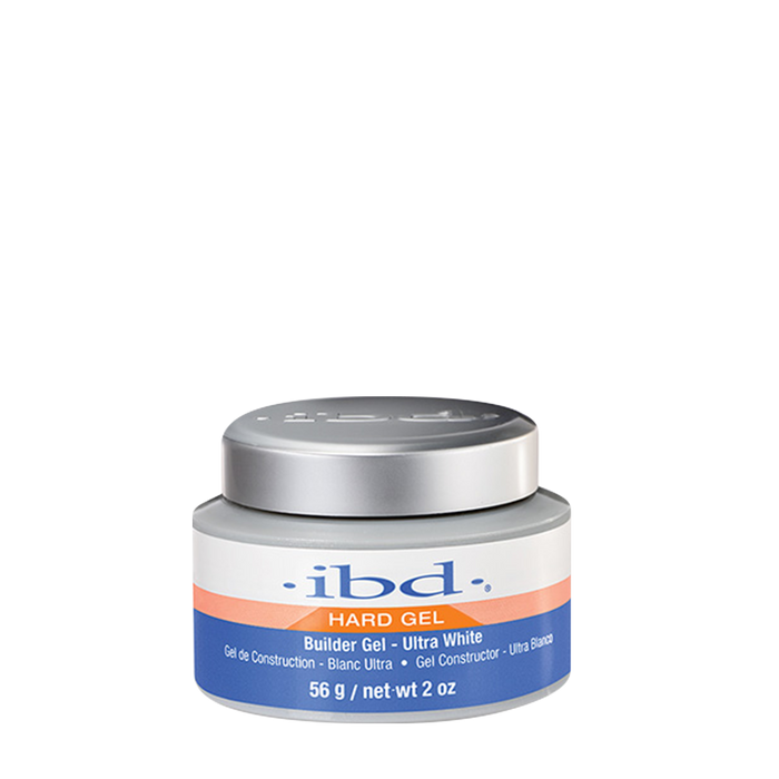 IBD Hard Gel UV, Builder Gel, ULTRA WHITE, 2oz, 60404 OK0918VD