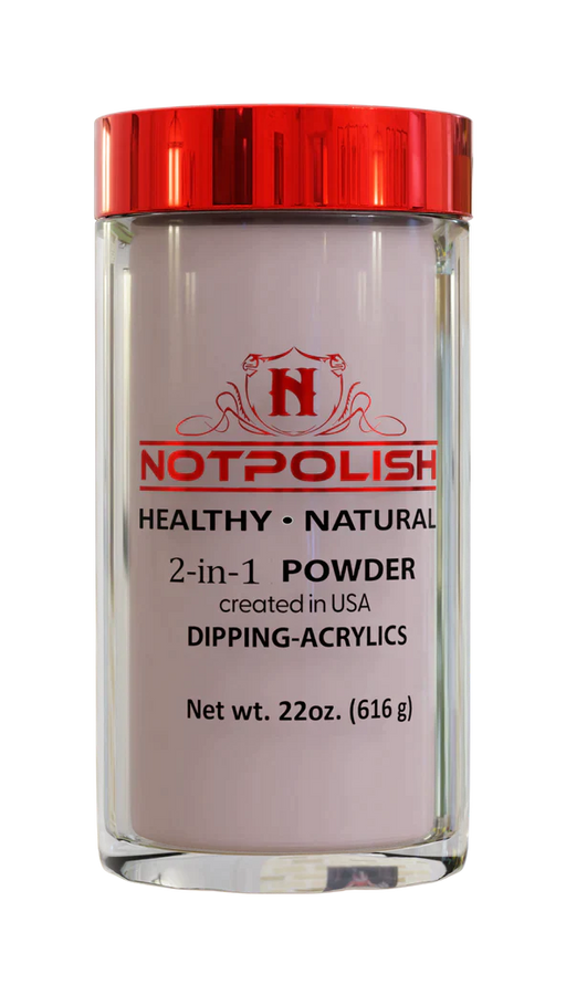 NotPolish Dipping Powder, Light Pink, 22oz