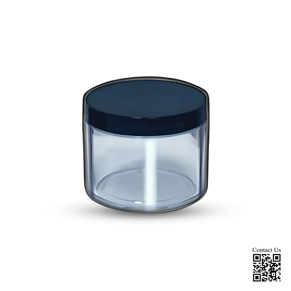 Cre8tion Double Wall Thick Plastic Jar, 4oz