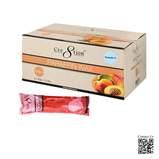 Cre8tion Paraffin Wax - PEACH, Yellow CASE (Loại 2) (PK: 6 packs/box, 6 boxes/case)