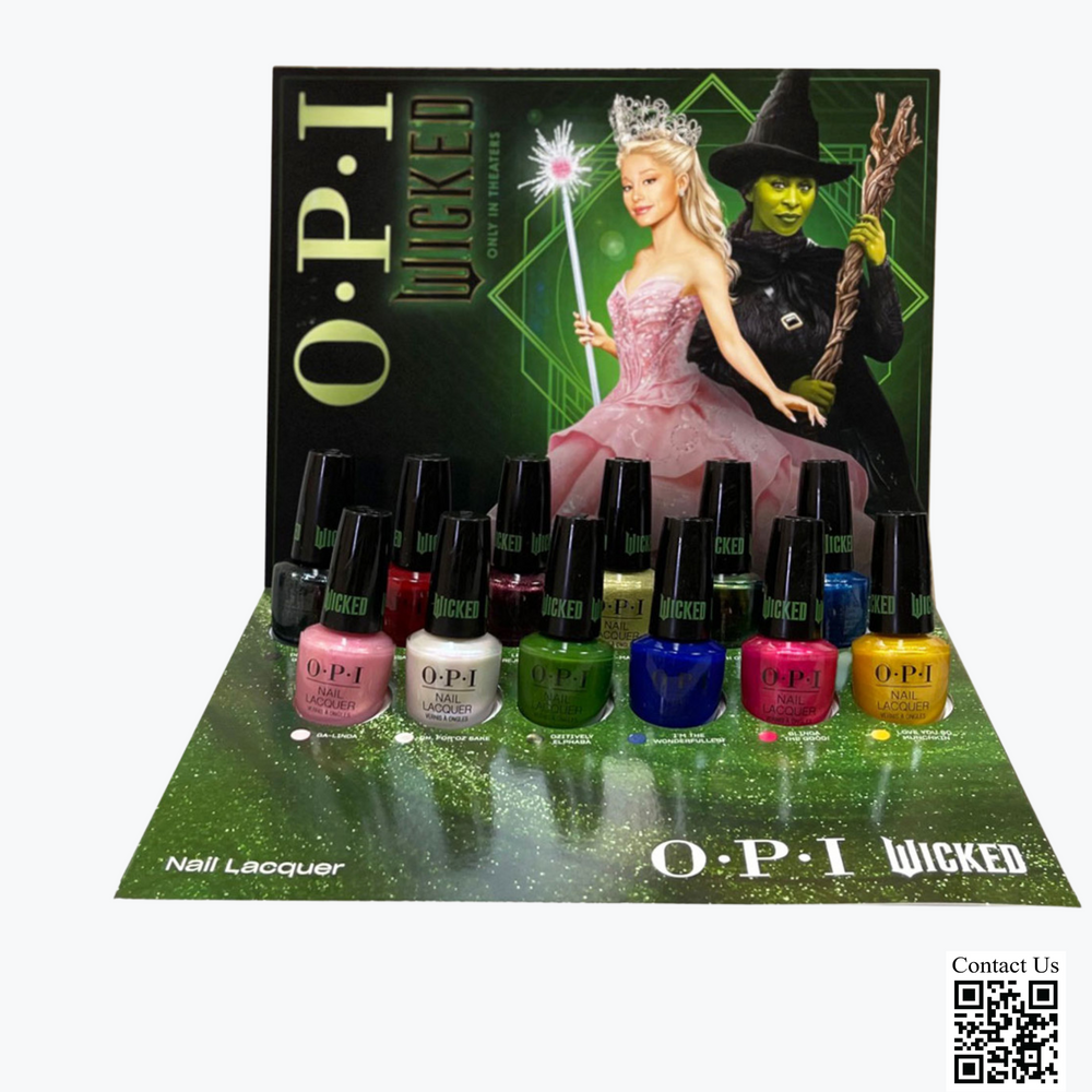 OPI Holiday 24 Wicked Collection Nail Lacquer 12PC Chipboard Display