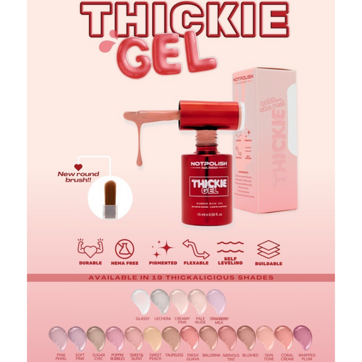 NotPolish 0.5oz Thickie Gel Collection 000