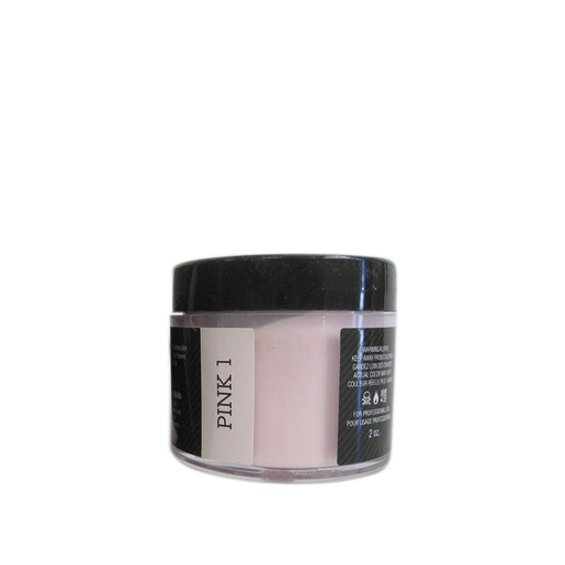 Nugenesis Dipping Powder, Pink & White Collection, PINK GLITTER, 16oz