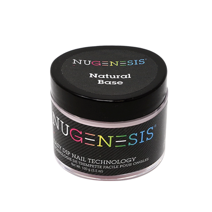 Nugenesis Dipping Powder, Pink & White Collection, NATURAL BASE, 3.5oz