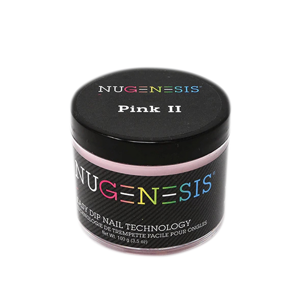 Nugenesis Dipping Powder, Pink & White Collection, PINK II, 3.5oz