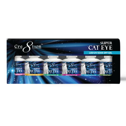 Cre8tion 0.5oz Super Cat Eye Gel Polish, SC02