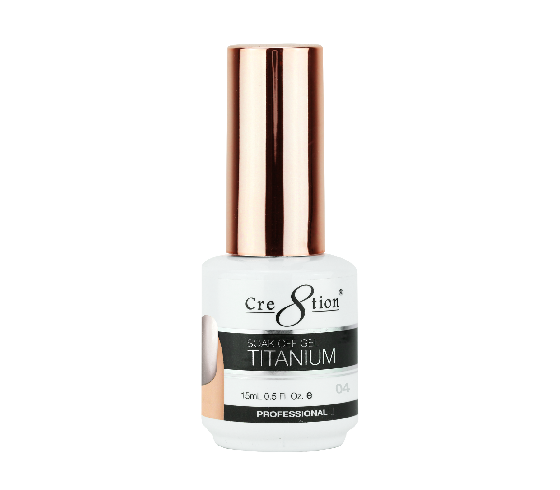 Cre8tion Titanium Gel Polish, Color list in the note, 000