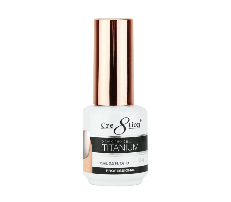 Cre8tion Titanium Gel Polish, Color list in the note, 000