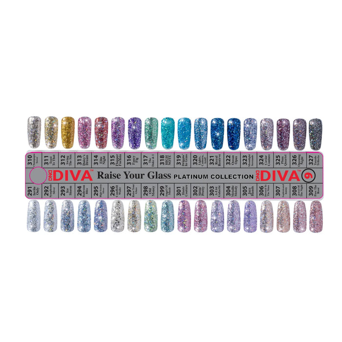 DND Sample Tips, Diva Collection #09 (From 291 to 327)