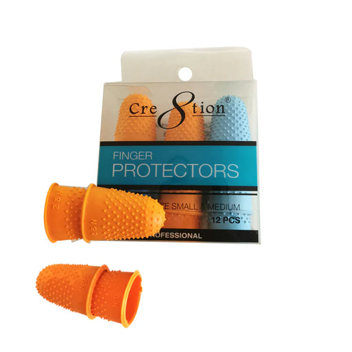 Cre8tion Finger Protectors Assorted Size Small & Medium (Pk: 12 pcs/box, 240 boxes/case)