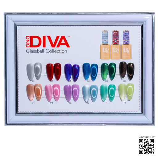 DND Diva 9D Cat Eye, Glassball Collection 000 (From 01 To 12)