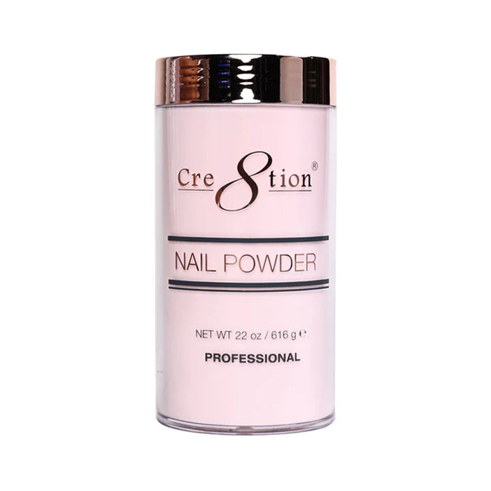 Cre8tion Acrylic Powder - Dark Pink (Pinkest), 22oz (Pk: 6 pcs/box, 36 pcs/case)