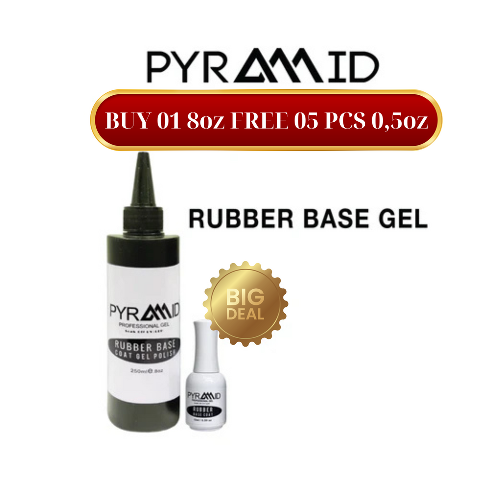 Pyramid Rubber Base Coat Refill, 8oz OK1030LK. Buy 01 Rubber Base Coat Refill, 8oz Free 05 PCS 0.5oz