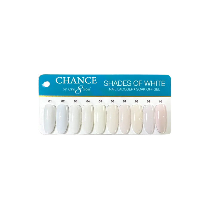 Chance 0.5oz Duo SHADE of White Collection 000