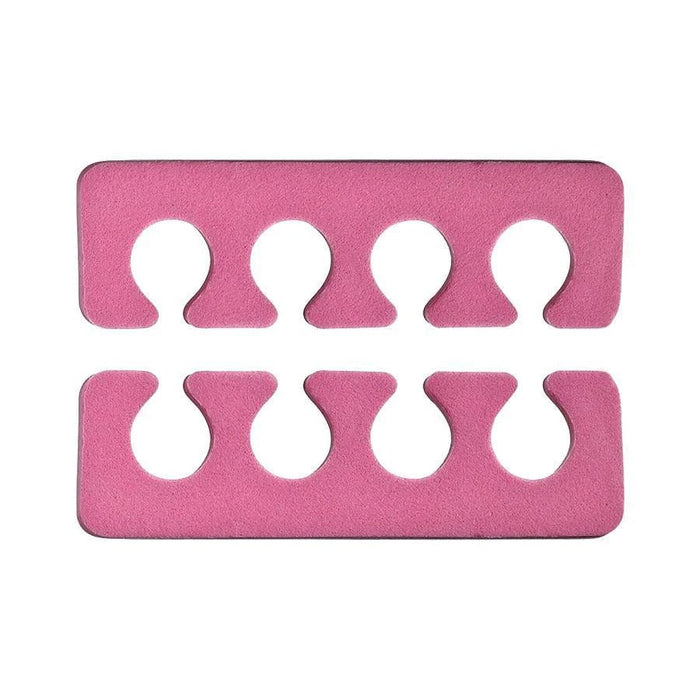 Cre8tion Toe Separators PE Foam, 4 Holes, 2 Tones, CASE, 10002 (Packing: 100 pcs/pack - 1,000 pairs/case)