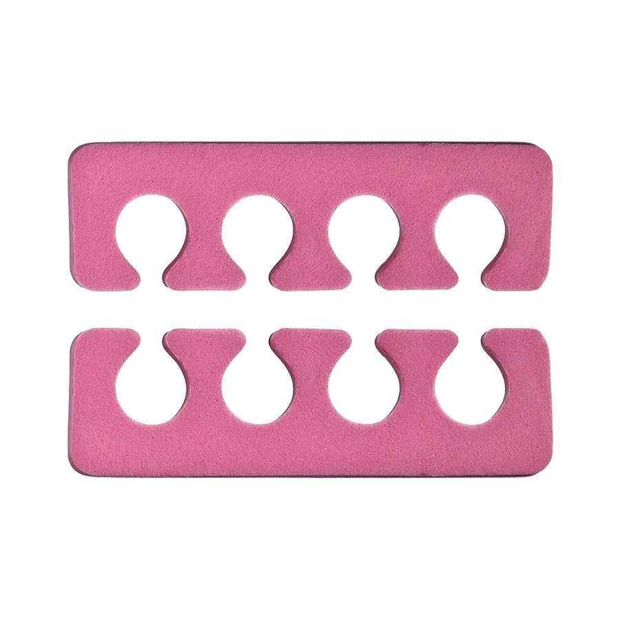 Cre8tion Toe Separators PE Foam, 4 Holes, 2 Tones, CASE, 10002 (Packing: 100 pcs/pack - 1,000 pairs/case)